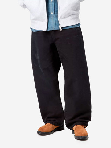 CARHARTT WIP Pantaloni Brandon distressed Nero