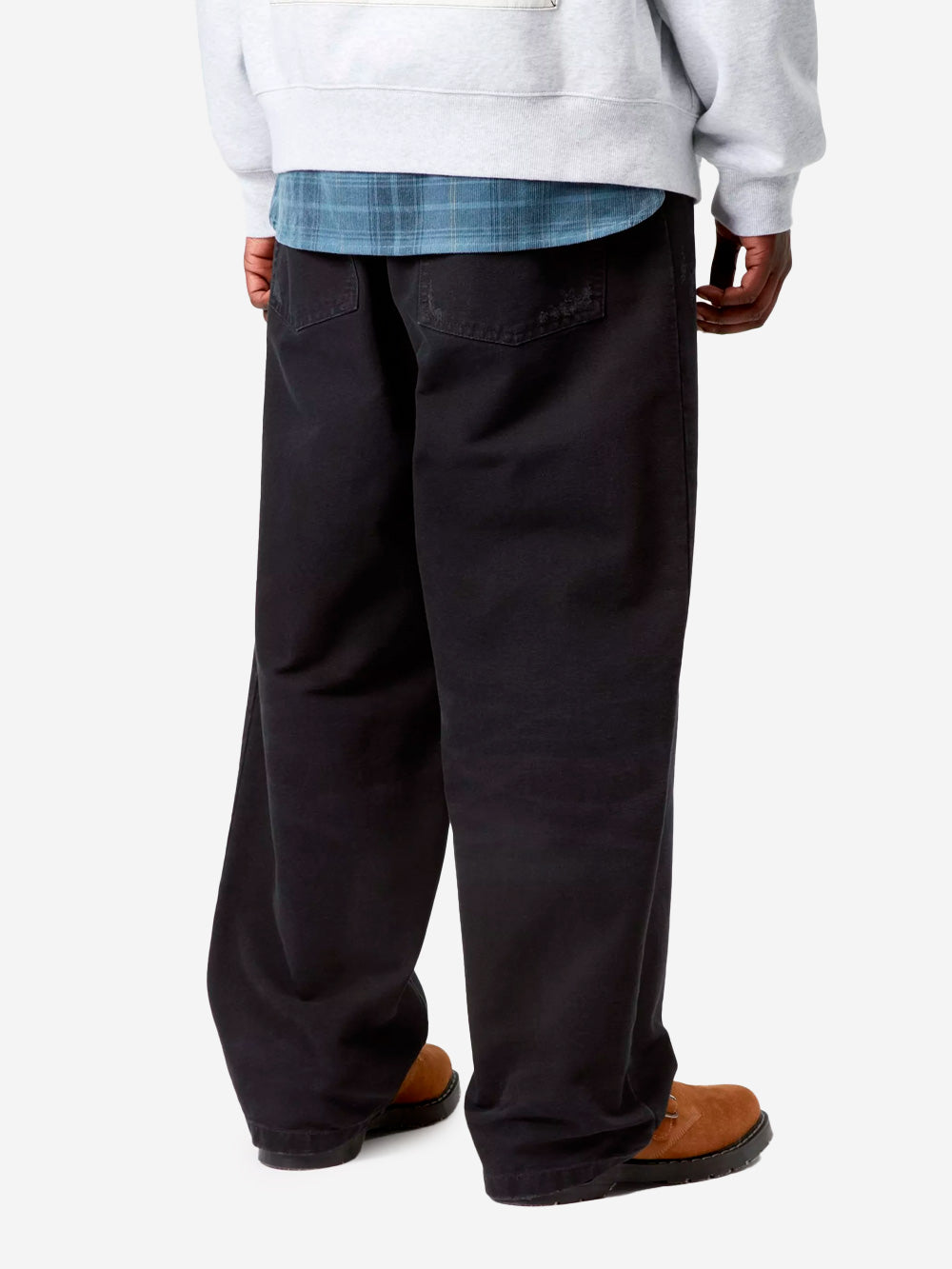 CARHARTT WIP Pantaloni Brandon distressed Nero Urbanstaroma