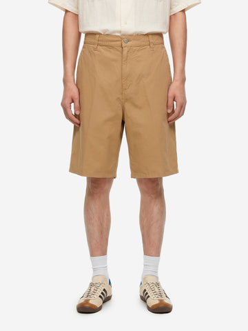 CARHARTT WIP Shorts Walter 'Single Knee' in cotone beige Beige