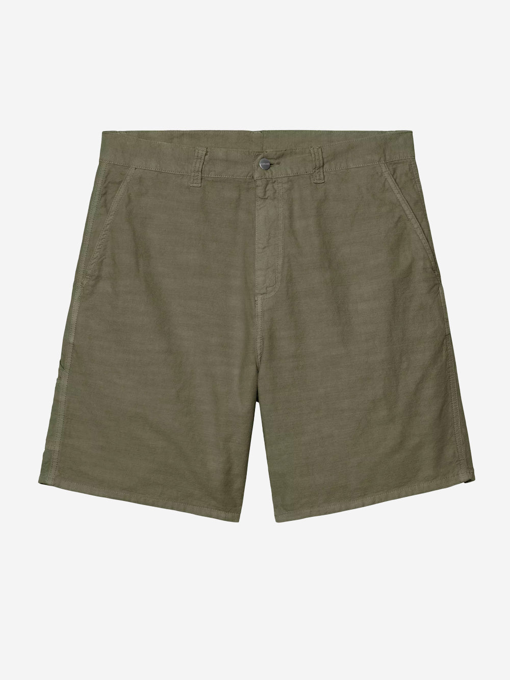 CARHARTT WIP Shorts Walter 'Single Knee' in cotone verde Verde militare Urbanstaroma