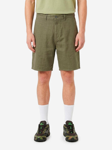 CARHARTT WIP Shorts Walter 'Single Knee' in cotone verde Verde militare