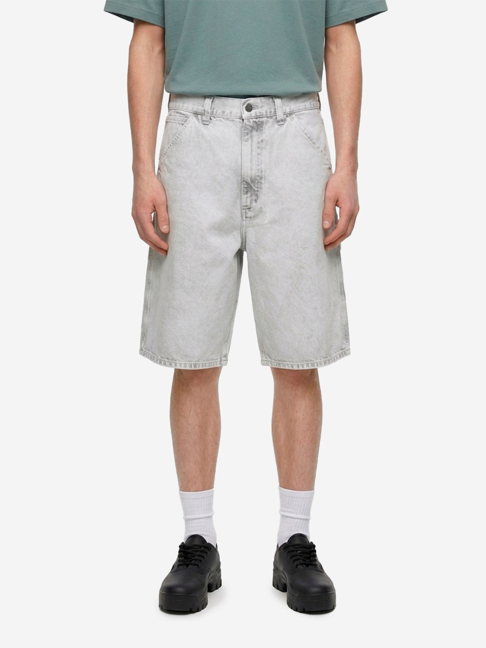 CARHARTT WIP Shorts OG 'Single Knee' in denim grigio Grigio chiaro Urbanstaroma