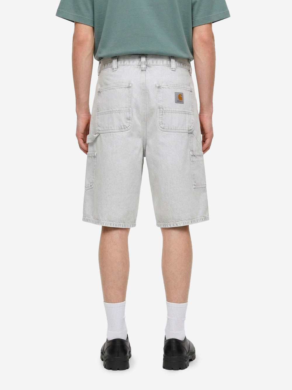 CARHARTT WIP Shorts OG 'Single Knee' in denim grigio Grigio chiaro Urbanstaroma