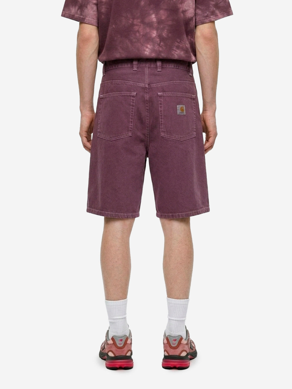 CARHARTT WIP Shorts in denim viola 'Brandon' Viola Urbanstaroma