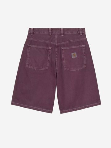 CARHARTT WIP Shorts in denim viola 'Brandon' Viola