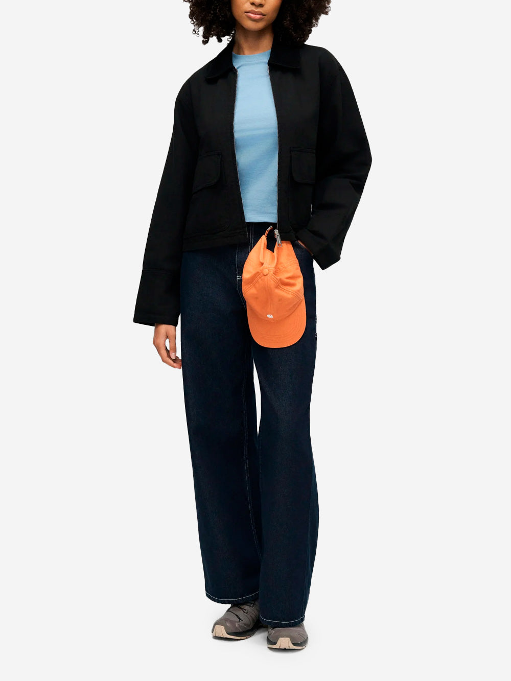 CARHARTT WIP W Giacca nera 'Prescott' Nero Urbanstaroma
