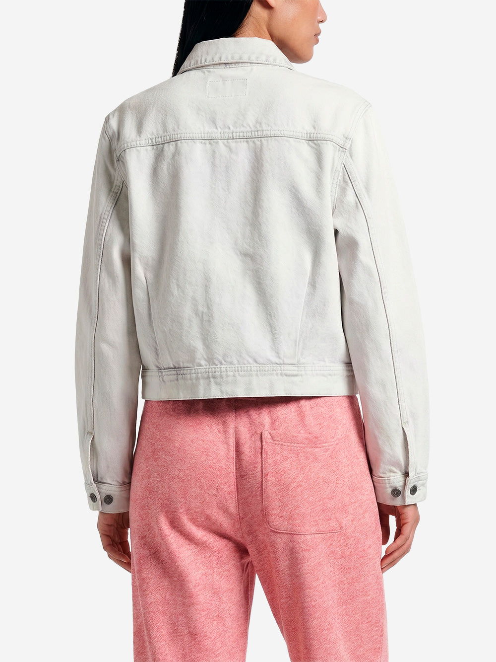 CARHARTT WIP W Giacca sfoderata 'Arca' in denim slavato Grigio Urbanstaroma