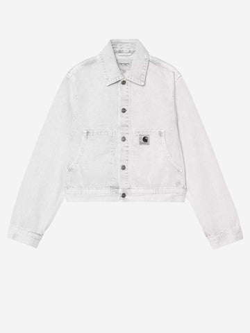 CARHARTT WIP W Giacca sfoderata 'Arca' in denim slavato Grigio