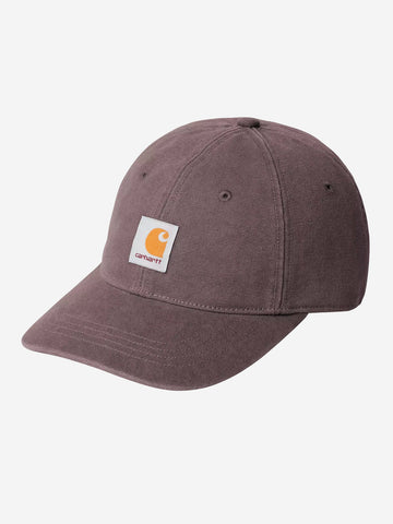 CARHARTT WIP Canvas cap stone washed Grigio scuro