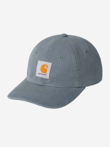 CARHARTT WIP Canvas cap blu stone washed Blu