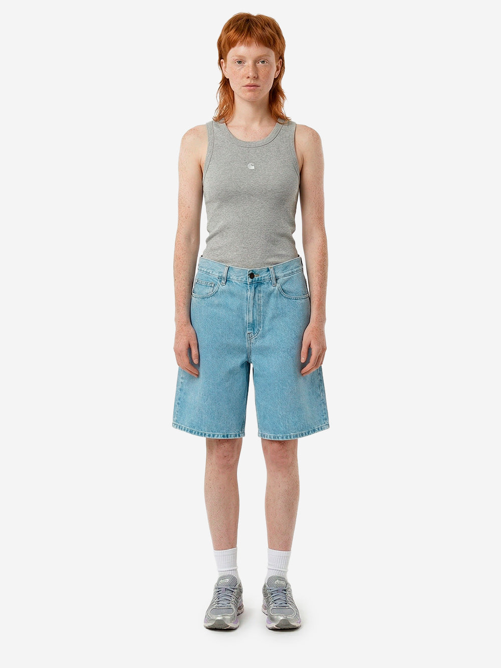 CARHARTT WIP W Shorts Brandon in denim blu chiaro Blu chiaro Urbanstaroma
