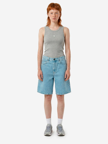 CARHARTT WIP W Shorts Brandon in denim blu chiaro Blu chiaro