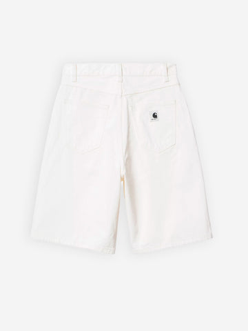 CARHARTT WIP W Shorts Brandon in denim bianco Bianco