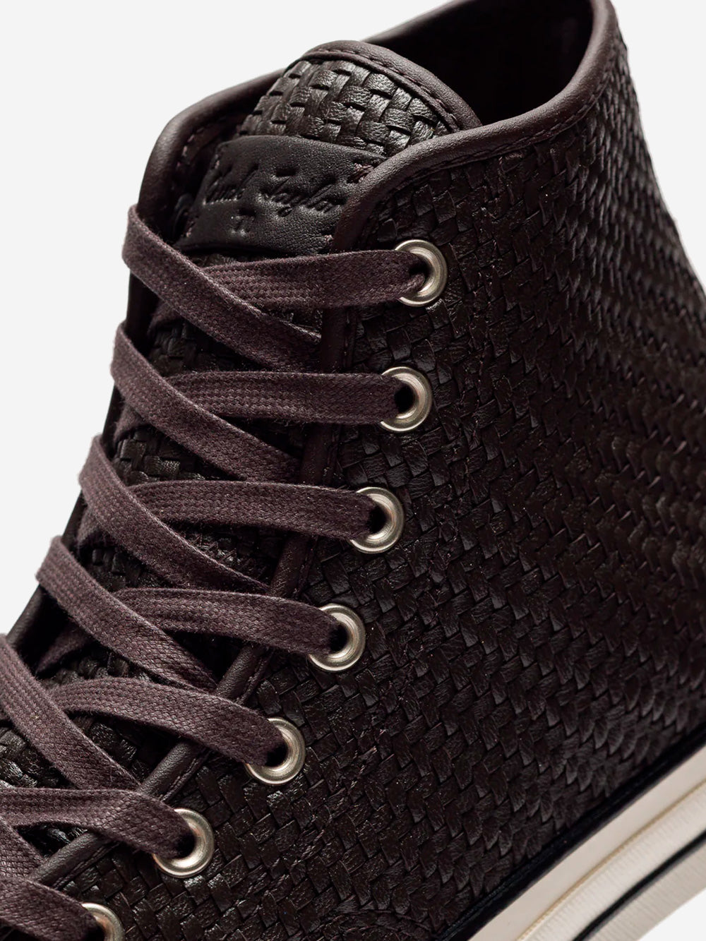 CONVERSE Chuck 70 HI Woven Leather 'Mudguard Brown' Nero Urbanstaroma