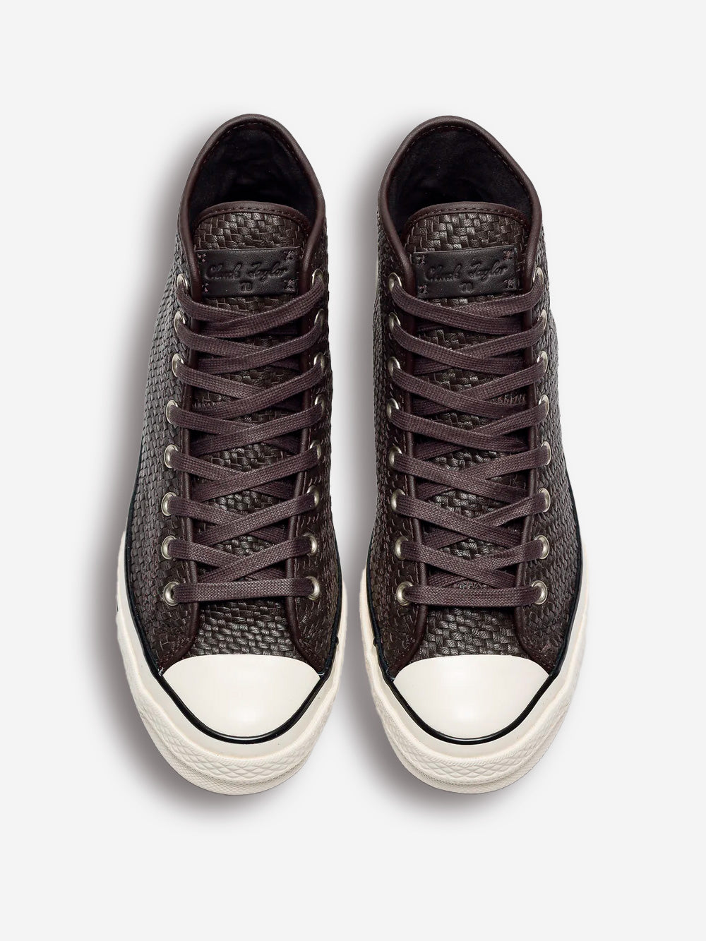 CONVERSE Chuck 70 HI Woven Leather 'Mudguard Brown' Nero Urbanstaroma