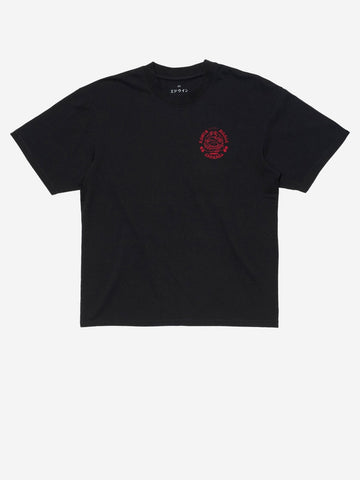 EDWIN T-shirt nera Music Channel Nero