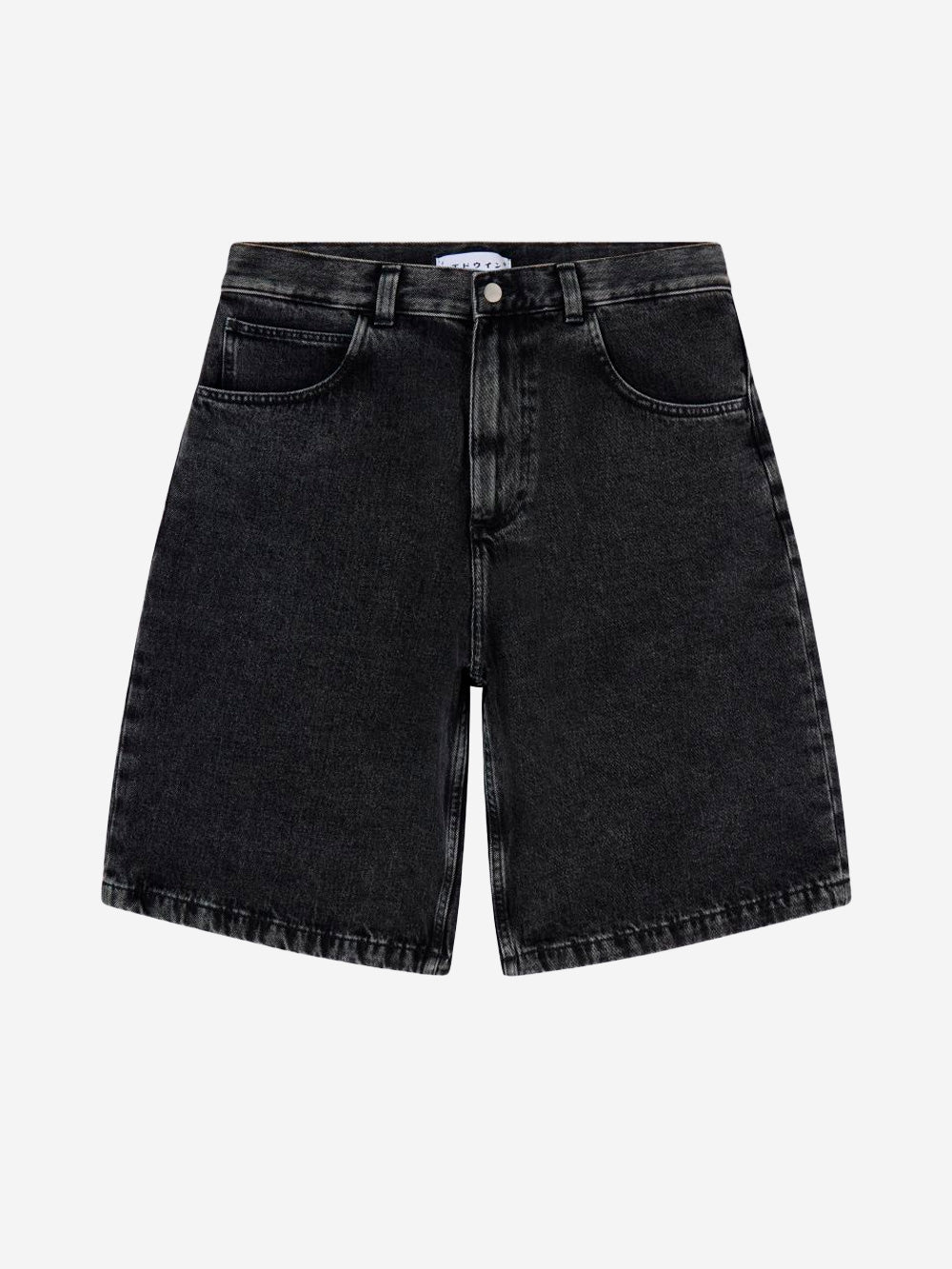 EDWIN Jeans corti Worker neri Nero Urbanstaroma
