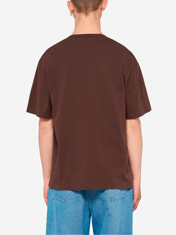 EDWIN T-shirt marrone oversize Marrone