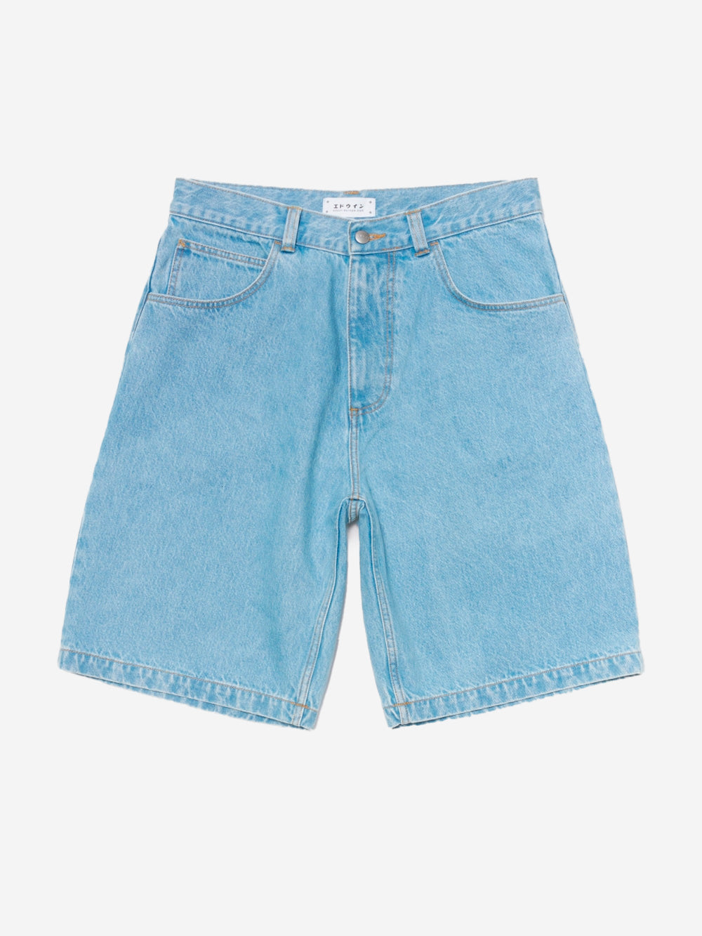 EDWIN Shorts Worker in denim blu bleach wash Celeste Urbanstaroma