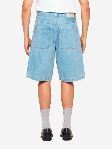 EDWIN Shorts Worker in denim blu bleach wash Celeste