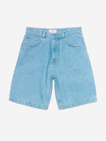 EDWIN Shorts Worker in denim blu bleach wash Celeste