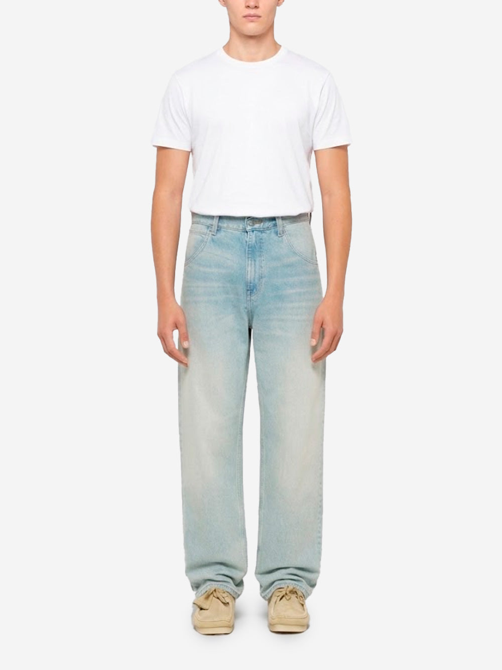 EDWIN Tyrell Pant in denim blu chiaro Celeste Urbanstaroma