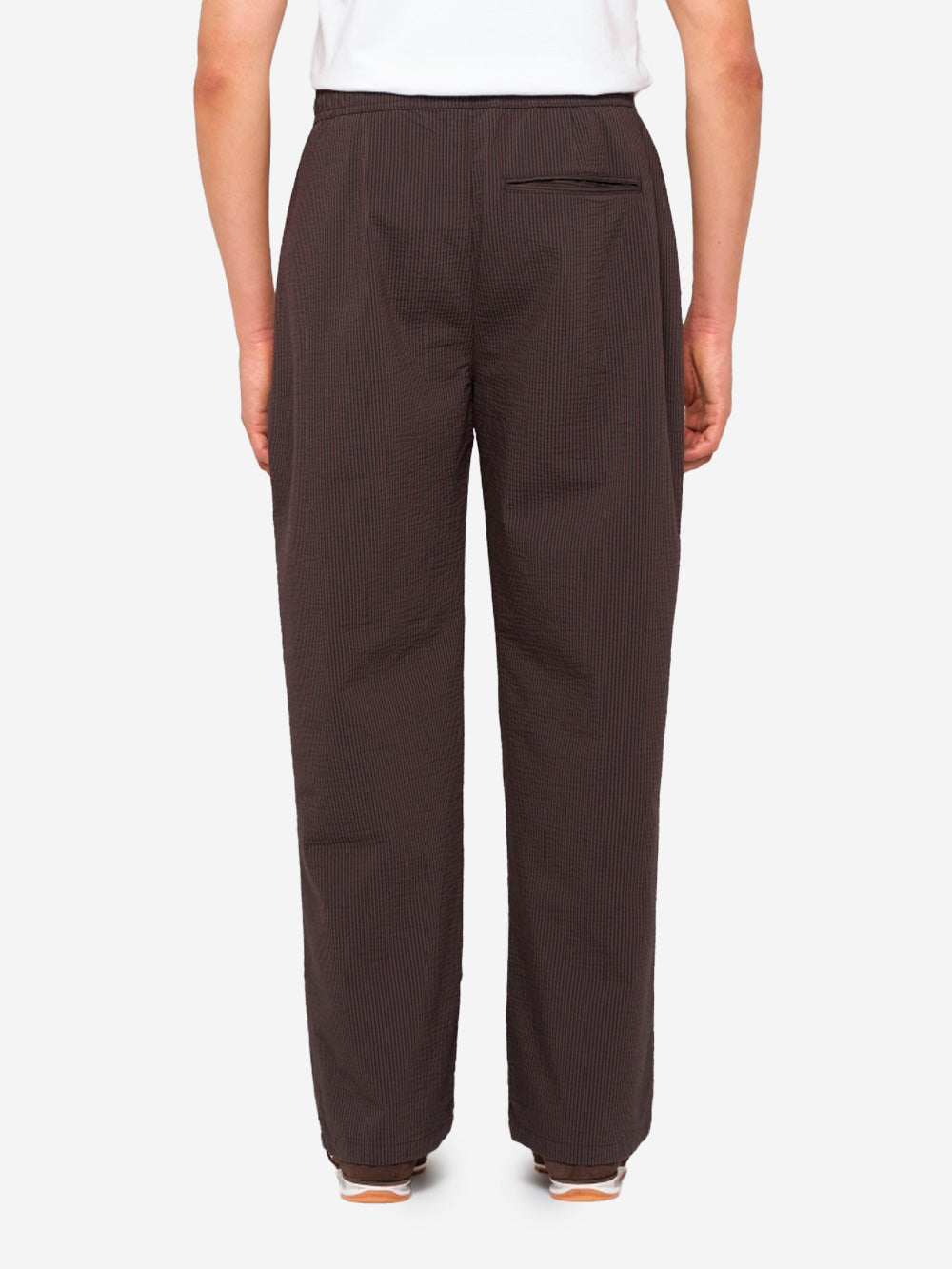 EDWIN Pantaloni marroni 'Edison' relaxed fit con coulisse Marrone nera Urbanstaroma