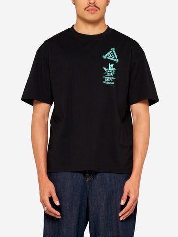 EDWIN T-shirt nera con grafica 'Hardware Store Shibuya' Nero