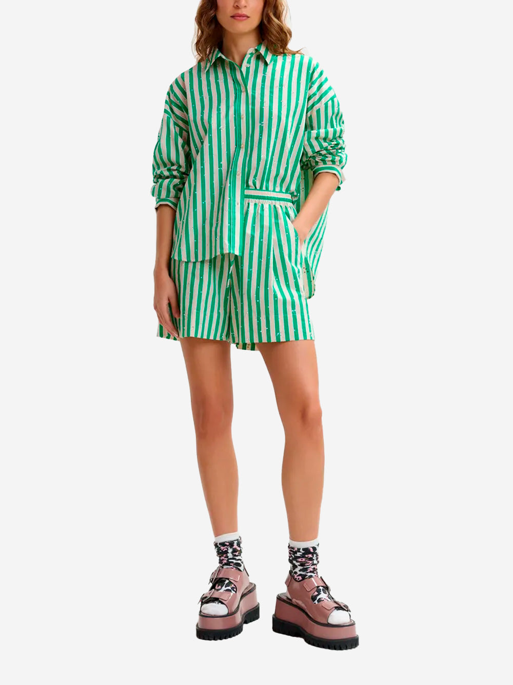 ESSENTIEL ANTWERP Verde beige Urbanstaroma