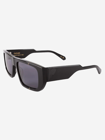 FACE HIDE Occhiali da sole 'Broken Vision' in acetato neri Nero