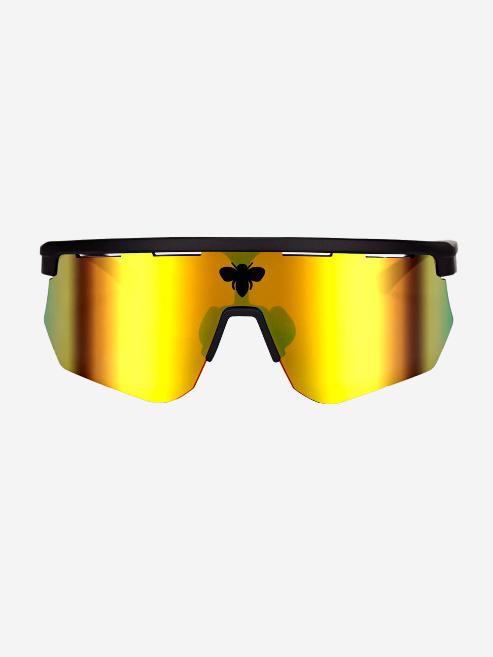 FACE HIDE Occhiale da sole a maschera 'Raider' dorati Oro Urbanstaroma