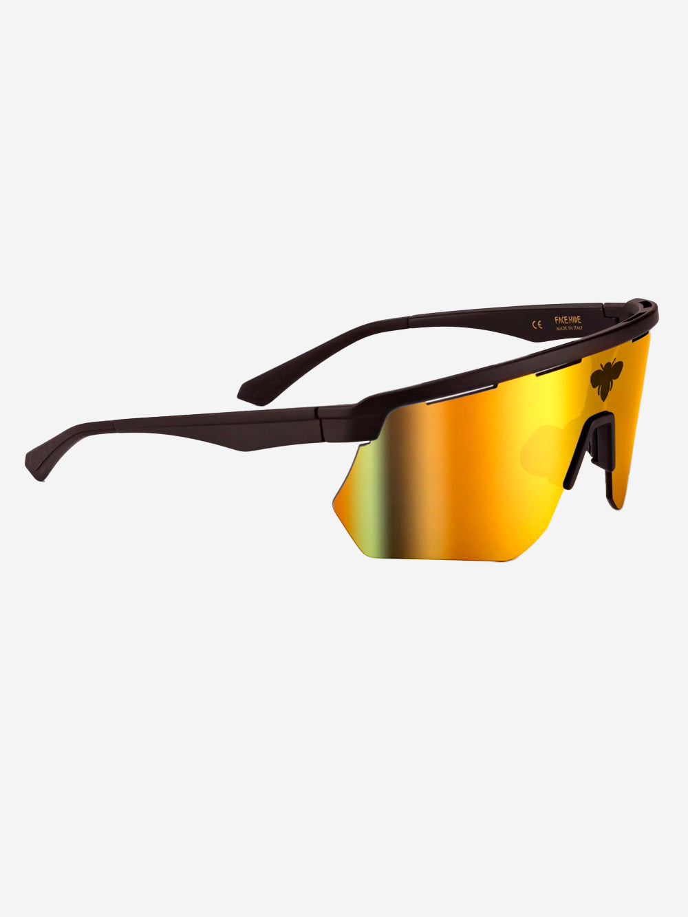 FACE HIDE Occhiale da sole a maschera 'Raider' dorati Oro Urbanstaroma