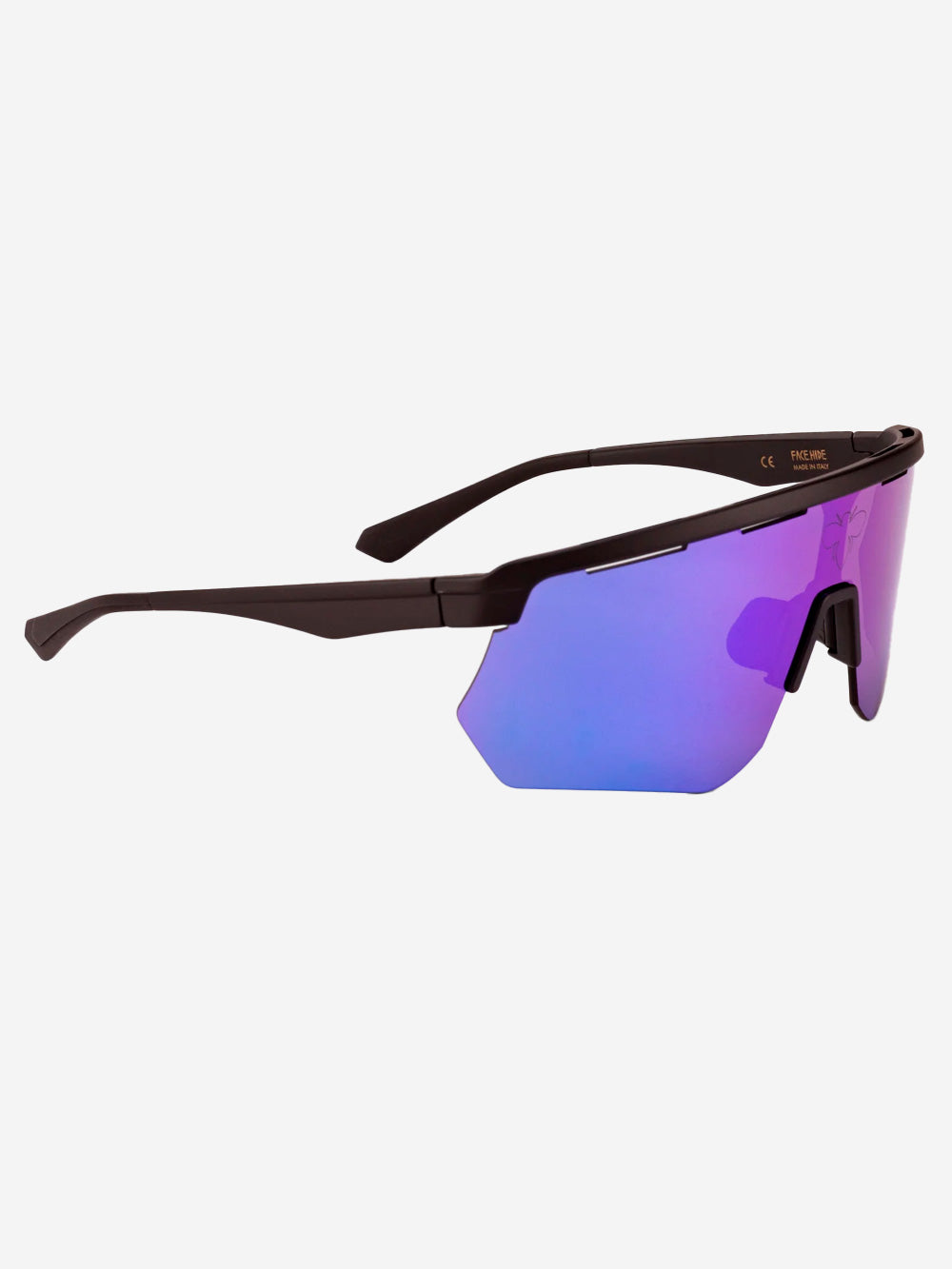 FACE HIDE Occhiale da sole a maschera 'Raider' Ultraviolet Viola Urbanstaroma