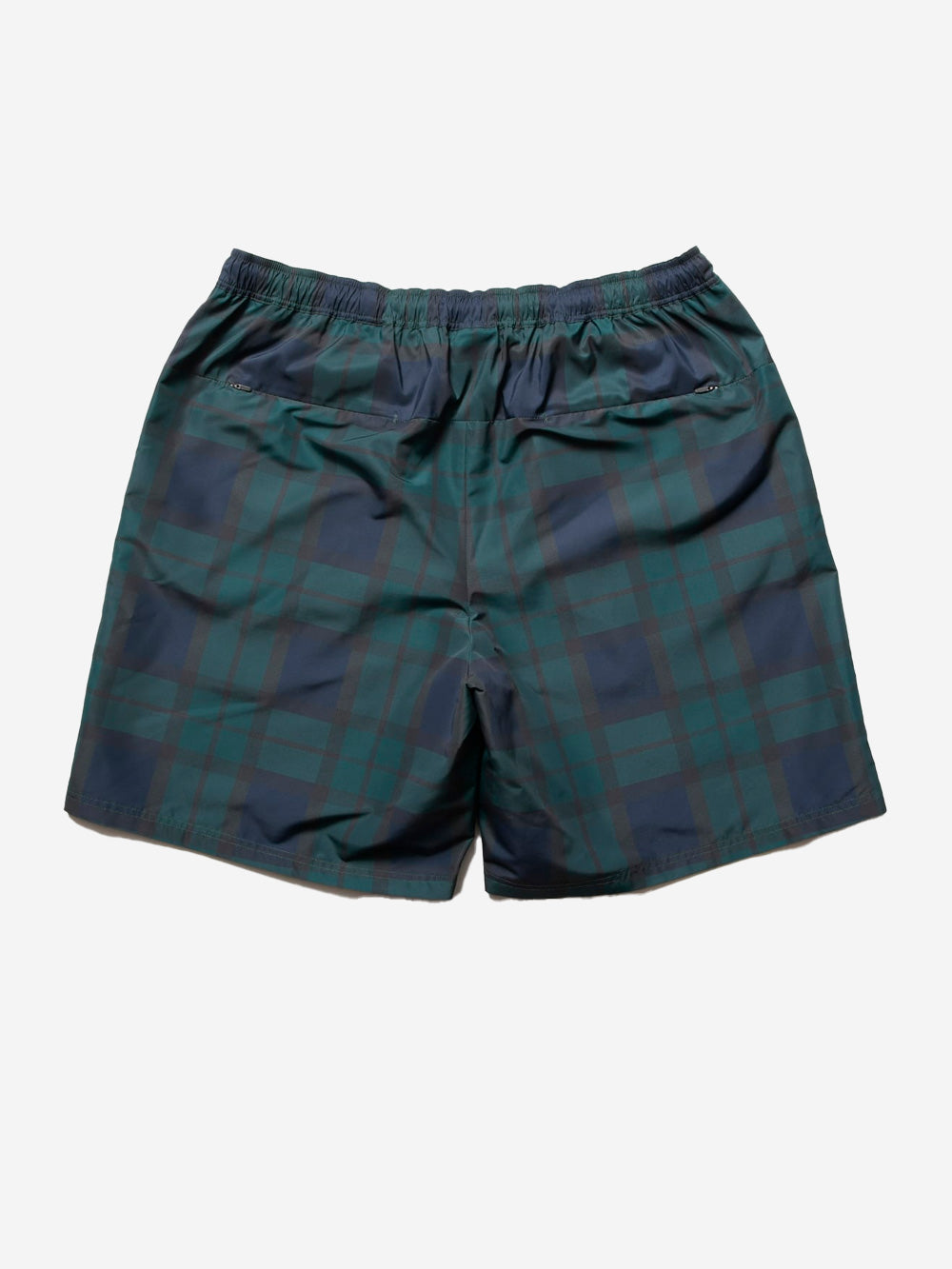 F.C. REAL BRISTOL Shorts a quadri navy in taffetà tecnico Blu verde Urbanstaroma