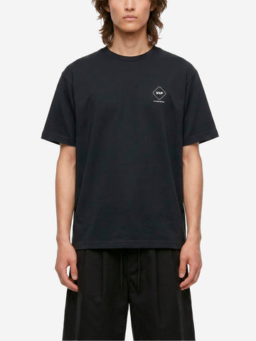 F.C. REAL BRISTOL T-shirt nera con grafica VIP Nero