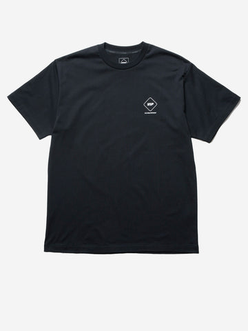 F.C. REAL BRISTOL T-shirt nera con grafica VIP Nero