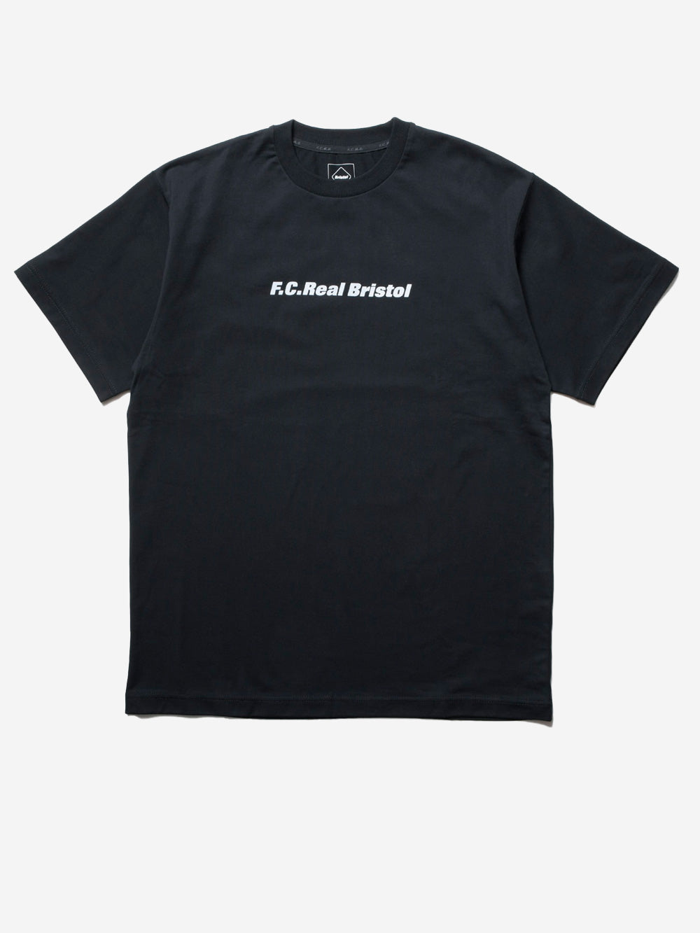 F.C. REAL BRISTOL T-shirt nera 'Team Staff' con stampa lenticolare Nero Urbanstaroma