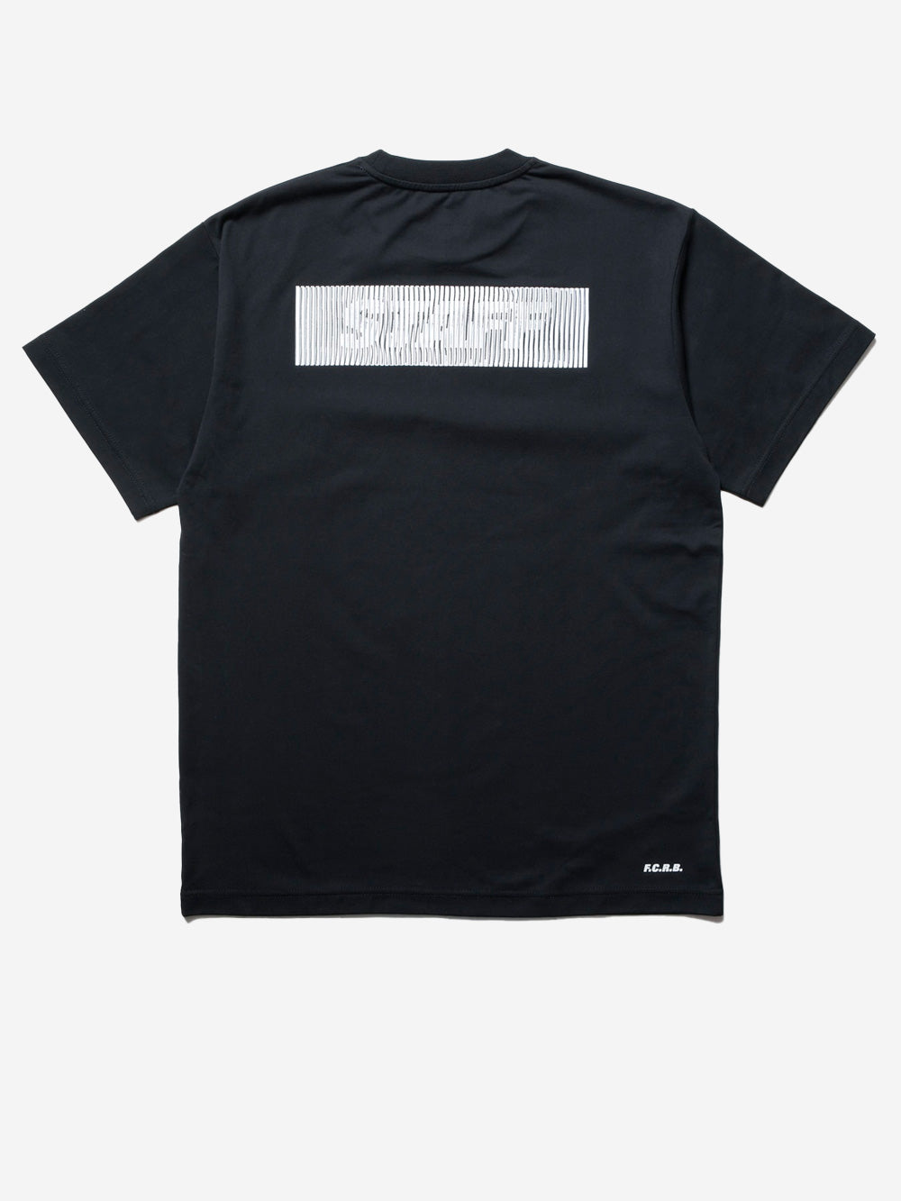 F.C. REAL BRISTOL T-shirt nera 'Team Staff' con stampa lenticolare Nero Urbanstaroma