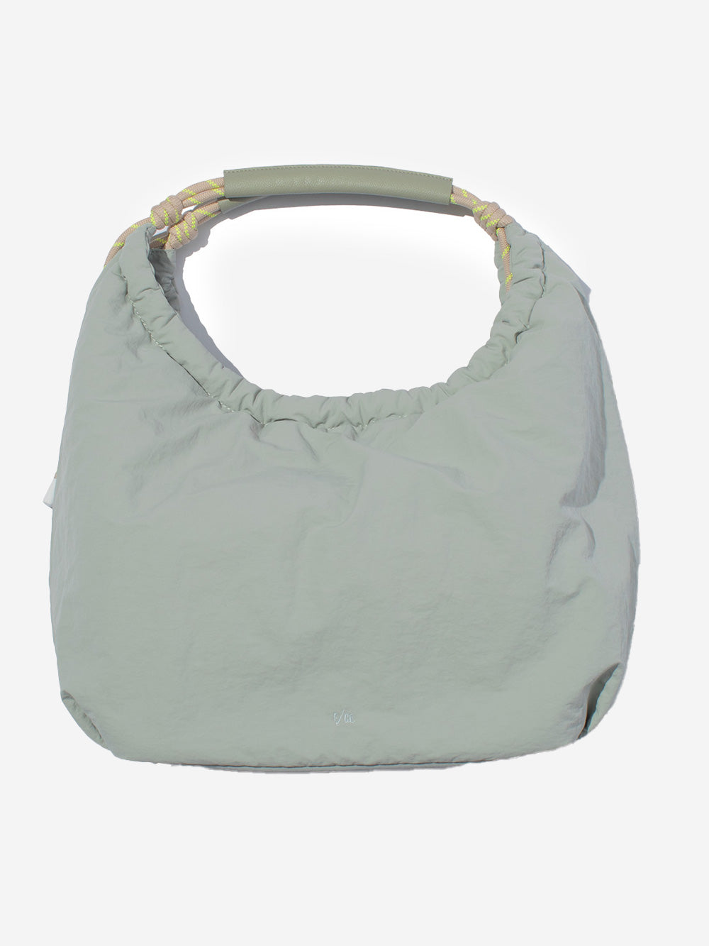 F/CE Paper Nylon Shoulder Tote verde menta (15 l) Verde menta Urbanstaroma