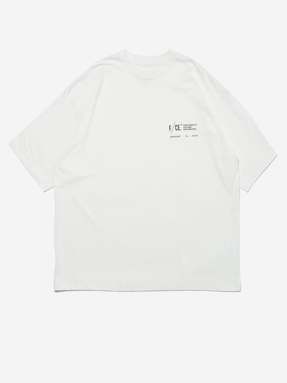 F/CE T-shirt bianca in cotone con stampa 'Corporate' Bianco Urbanstaroma