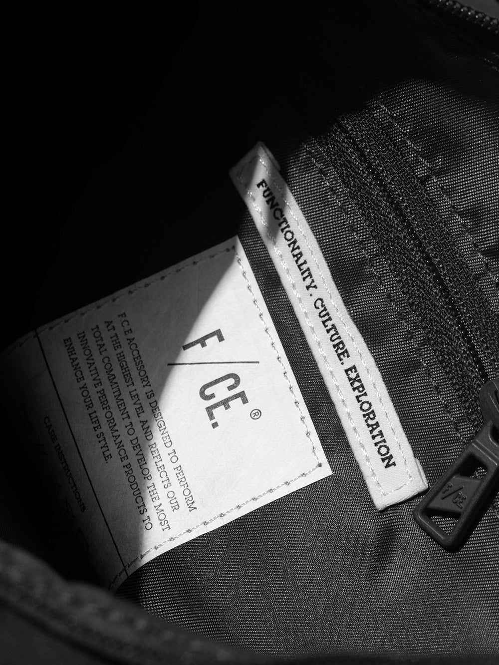 F/CE Pouch nera in twill tecnico (2l) Nero Urbanstaroma