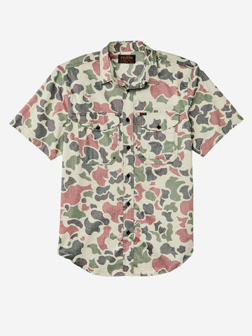 FILSON Camicia a maniche corte outdoor 'Twin Laakes' con stampa camouflage Camouflage