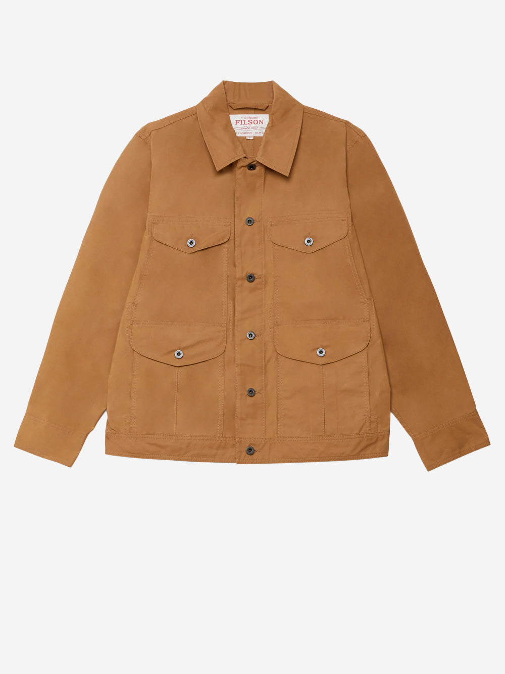 FILSON Giacca cerata 'Journeyman' marrone chiaro Beige Urbanstaroma