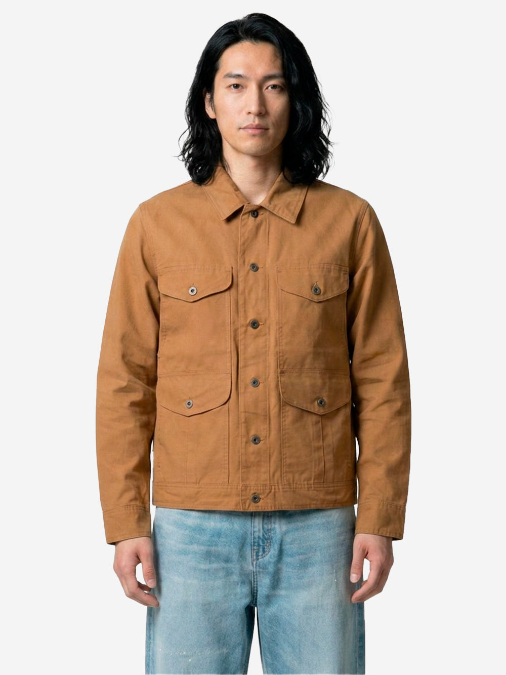 FILSON Giacca cerata 'Journeyman' marrone chiaro Beige Urbanstaroma