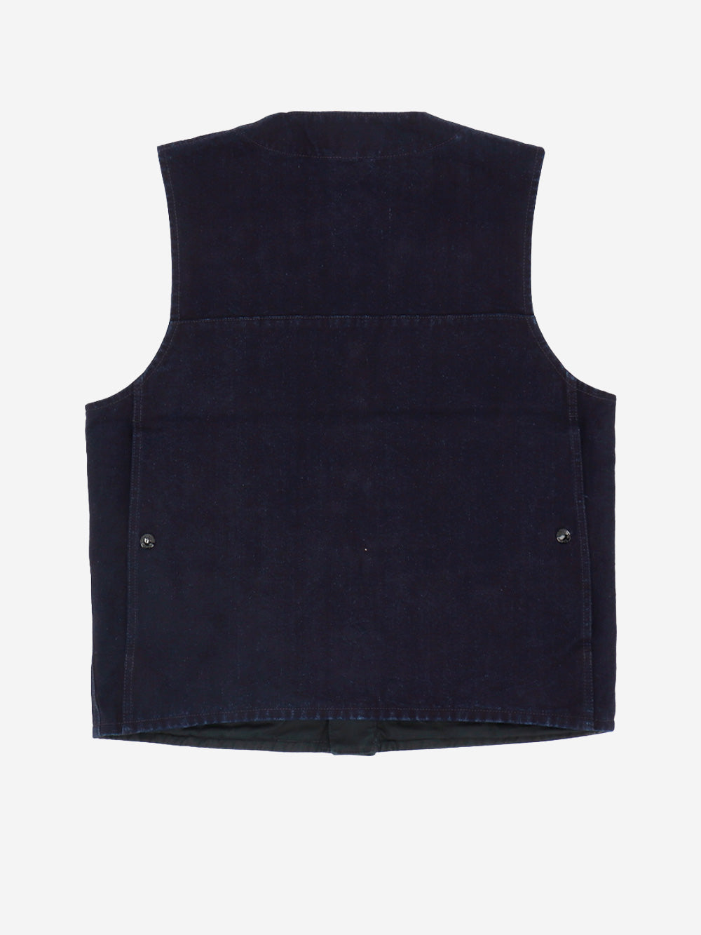 FILSON Gilet in tela fitta indigo con finitura irorepellente e tasche Blu Urbanstaroma
