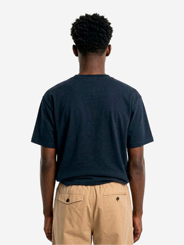 FRIZMWORKS T-shirt blu con collo Hanley Blu