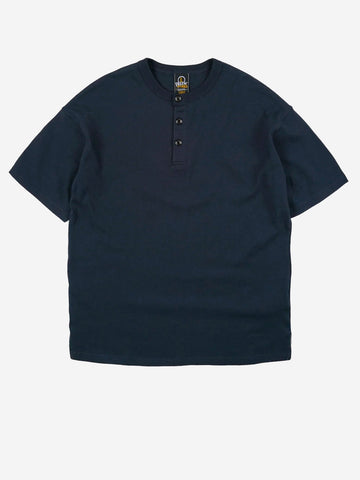 FRIZMWORKS T-shirt blu con collo Hanley Blu