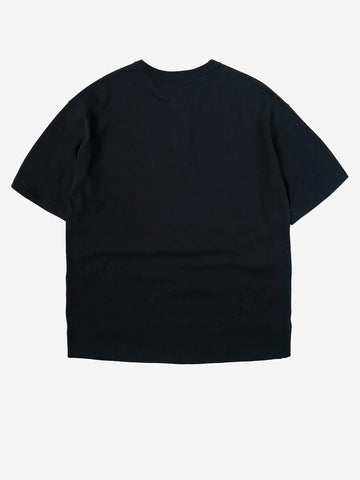 FRIZMWORKS T-shirt nera con collo Hanley Nero