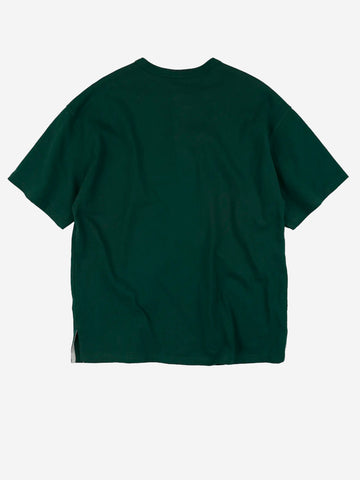 FRIZMWORKS T-shirt verde con collo Hanley Verde scuro