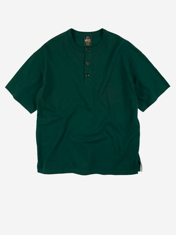 FRIZMWORKS T-shirt verde con collo Hanley Verde scuro